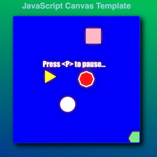 Javascript Canvas Template